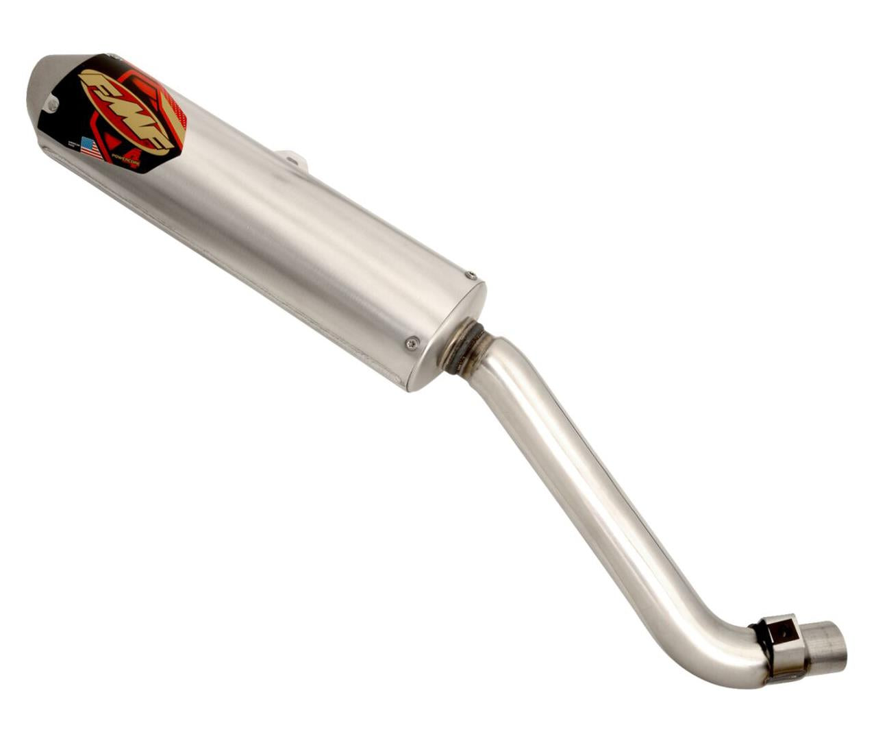 FMF Powercore 4 Slip-On Spark Arrestor Exhaust Silencer For Suzuki DR 650 S 2019-2024